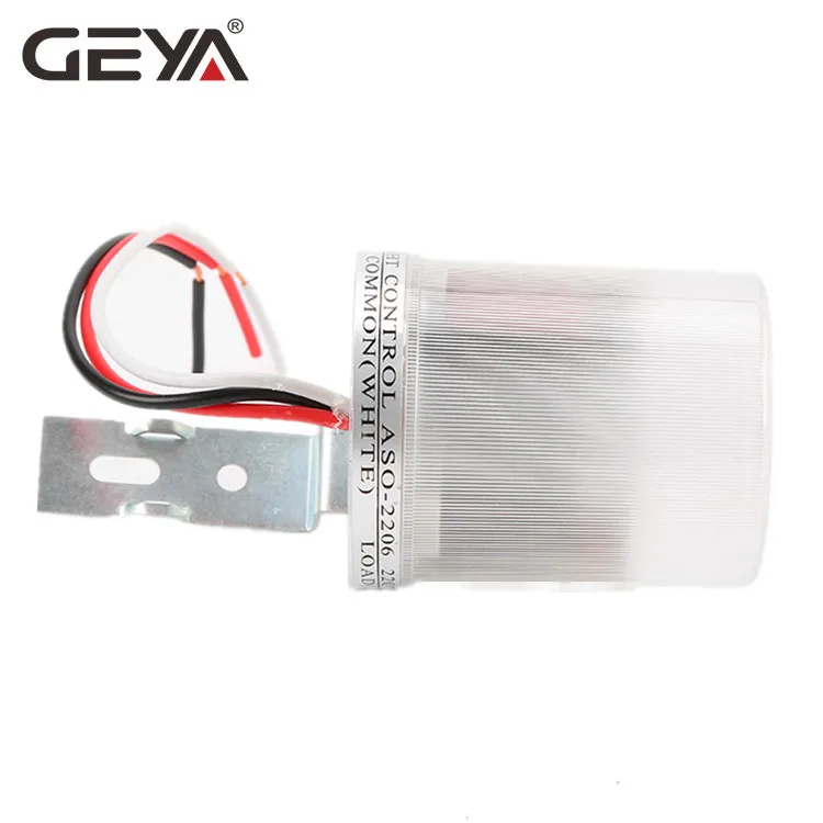 GEYA Photo Sensor Light Sensor Operated Auto Photocell Street Photoelectric Light Control Switch Max 30A