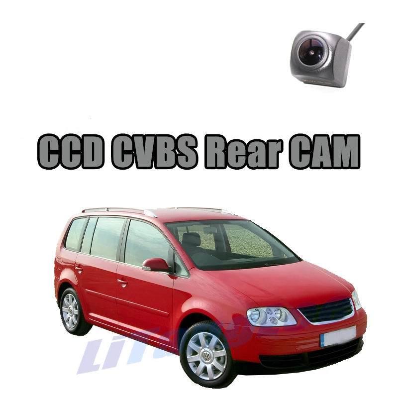 

Автомобильная камера заднего вида CCD CVBS для Volkswagen VW Touran Golf Touran 2003 ~ 2010, камера заднего вида с ночным видением, водонепроницаемая резервная пар...