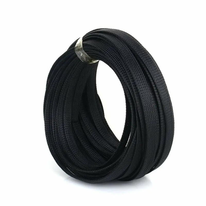 

4/6/8/10mm Expandable PET Braided Cable Wire Sleeving High Density 1m 2m 5m 10m