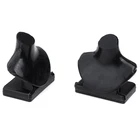 5 шт. миниатюрный черный Кронштейн для кукольного домика держатель для ювелирных изделий Подставка для модели