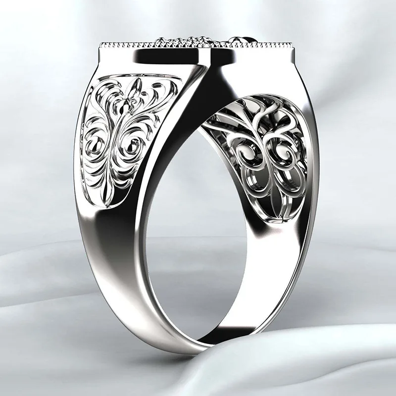 2020 Новые Креативные мужские кольца Скорпион в стиле ретро гигантский песок