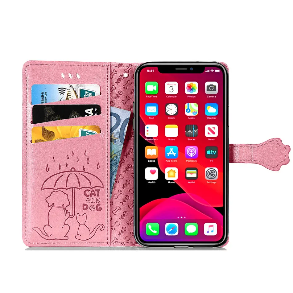 SE 2020 чехол с кармашком для карт apple iPhone 12 11 Pro флип-Кошелек X XS MAX XR 8 7 6 6S Plus слот