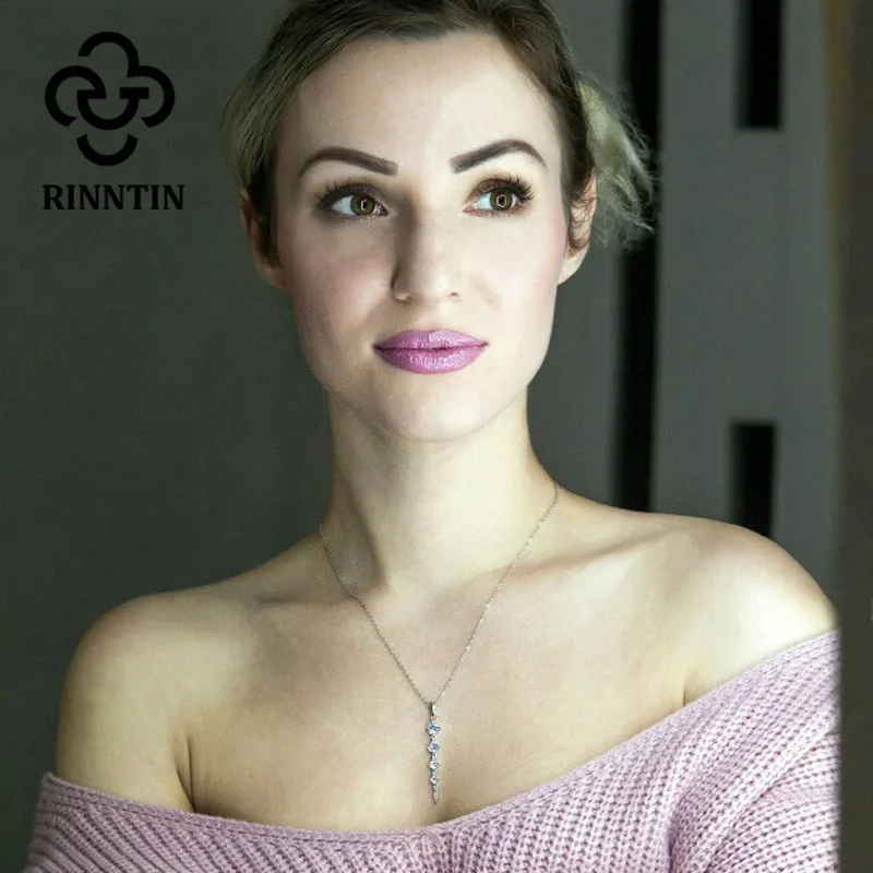 Комплект из колье и серёг серебра 925 пробы с фианитом|jewelry sets|necklace anecklace necklace |