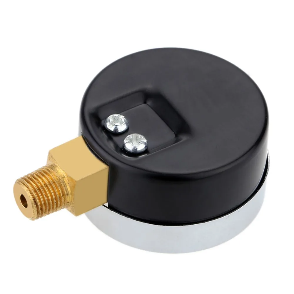 0~30PSI 0~2Bar Air Compressor Gauge 2" Face Side Mount 1/4" NPT Hydraulic Compressed Pressure Tester Measurer | Инструменты