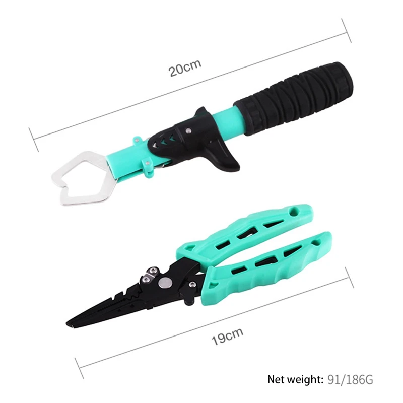 

Fishing Pliers and Fishing Lip Grip Set Split Ring Cutters Line Hook Recover Fishing Tackle High Quality Fishing Gear