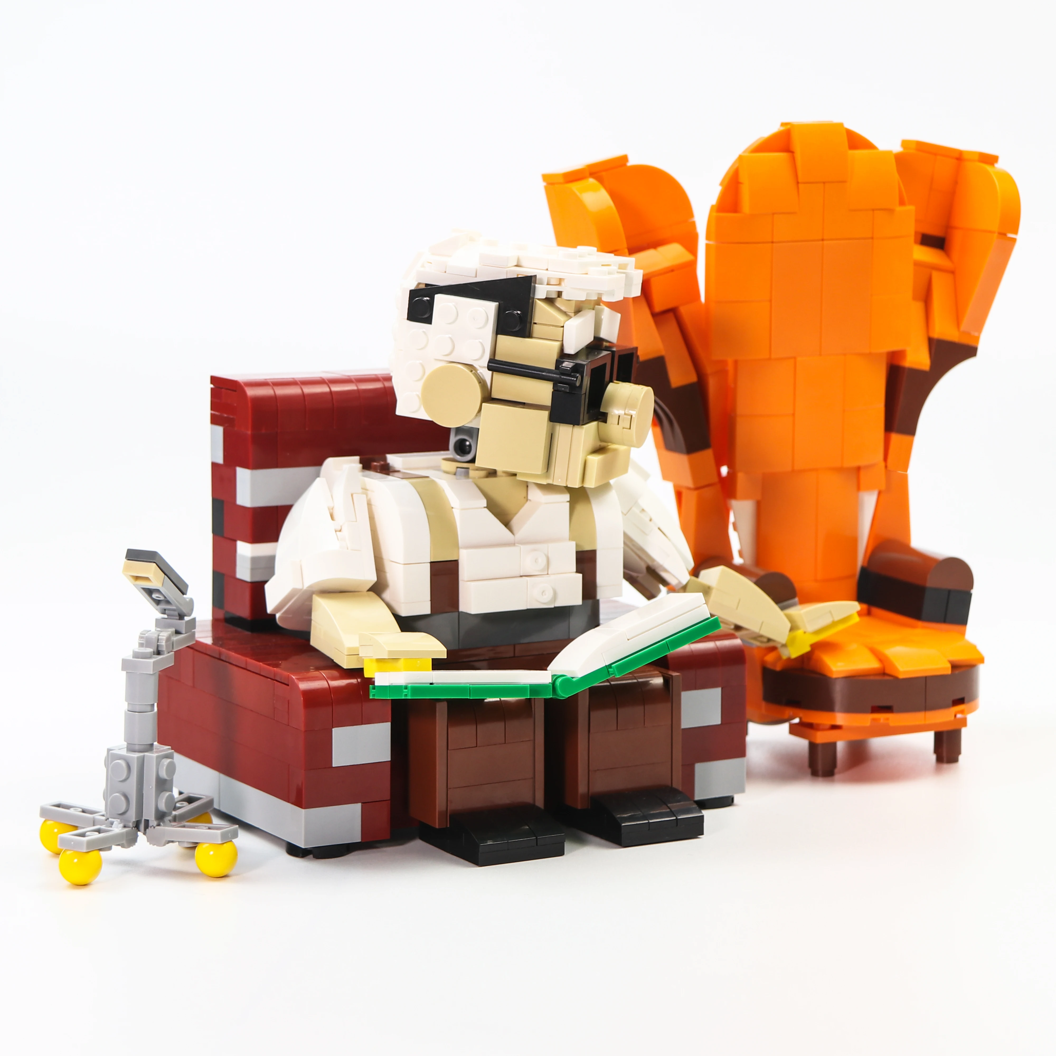 

Movie UP Cane Frederiskson Wife Sofa Boy Children Birthday Gift Building Blocks Technicle Bricks Toys Children