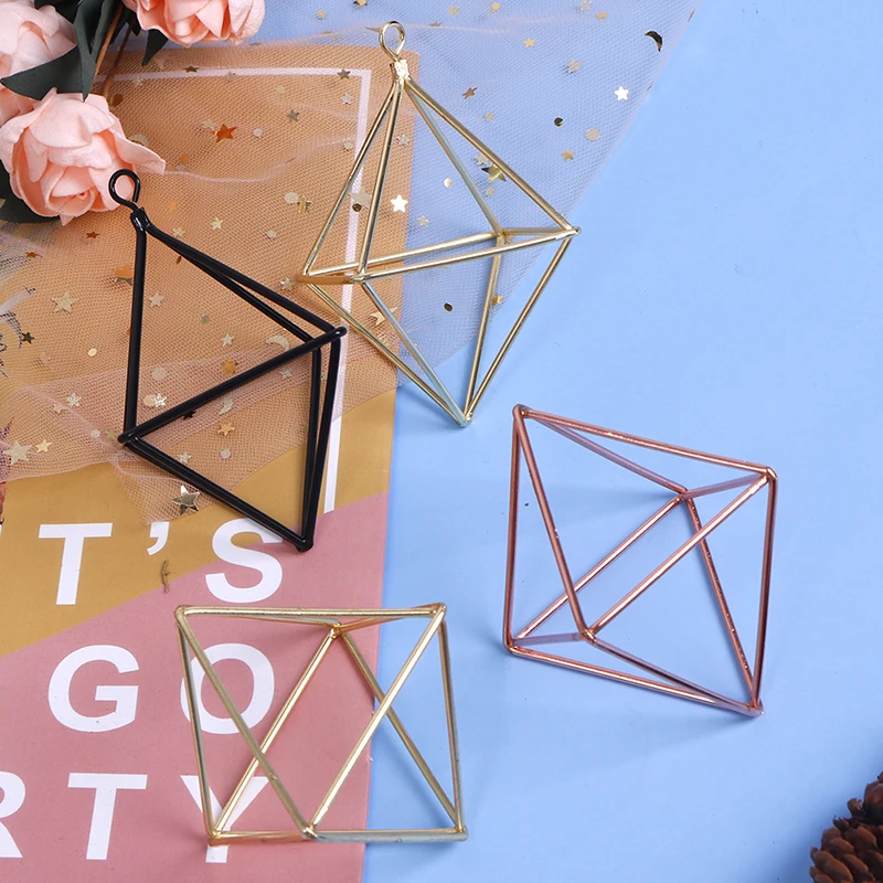 1 шт. новые подвесные плантаторы геометрические качели из кованого железа Tillandsia