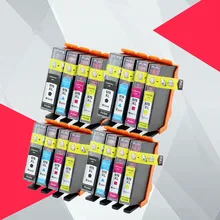 4sets Replacement For HP 670 670xl ink cartridge use for HP670 Deskjet Ink Advantage 3525 4615 4625 5525 Printer