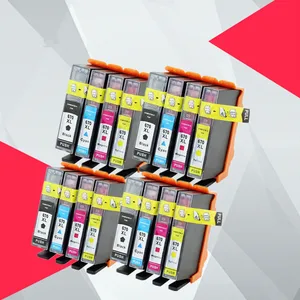 4sets replacement for hp 670 670xl ink cartridge use for hp670 deskjet ink advantage 3525 4615 4625 5525 printer free global shipping