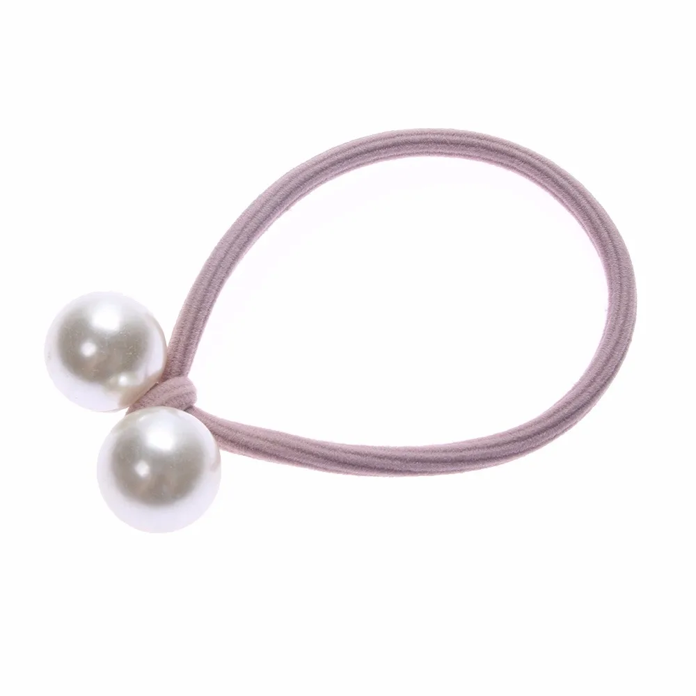 1 шт. милые резинки для волос жемчужные эластичные девочек Женская резинка