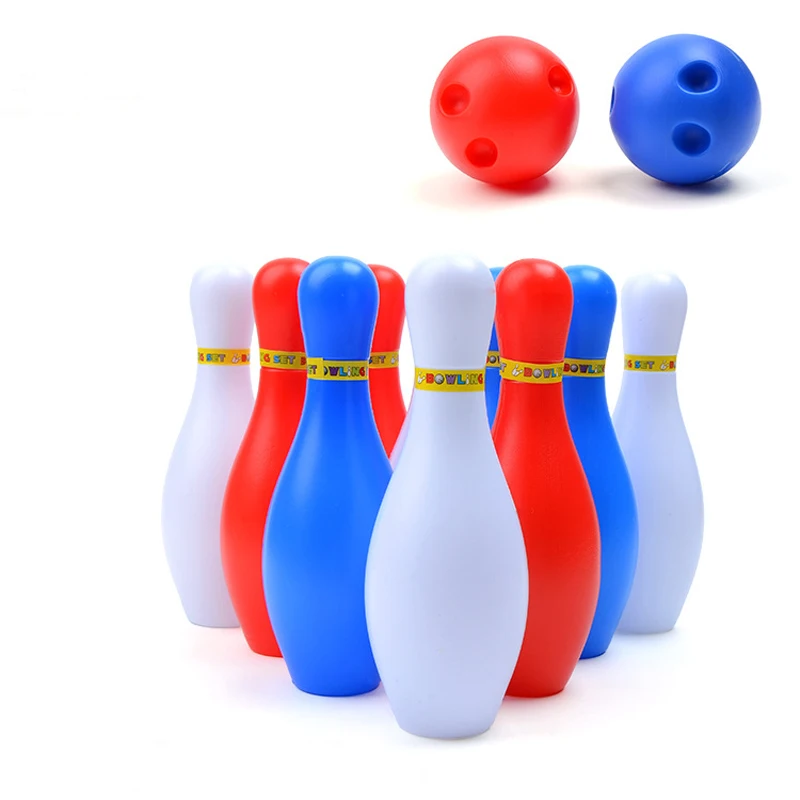 Настольные игры для детей 1 комплект боулинга спортивные мини-игры забавные