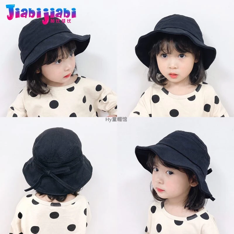 Детская шляпа ведро весенне летняя тонкая тканевая Солнцезащитная для мальчиков