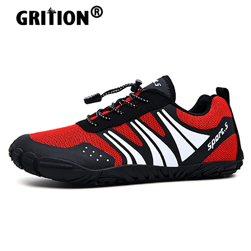 

GRITION/пара болотная сандалии на открытом воздухе быстрое высыхание светильник пляжные пеший туризм мужская летняя пляжная обувь на плоской ...