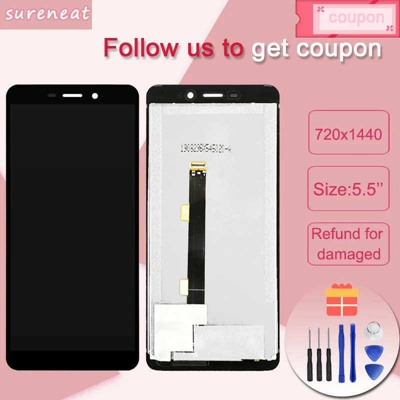 Для Ulefone Power X5 ЖК дисплей Дисплей и инструмент для ремонта сенсорного экрана в