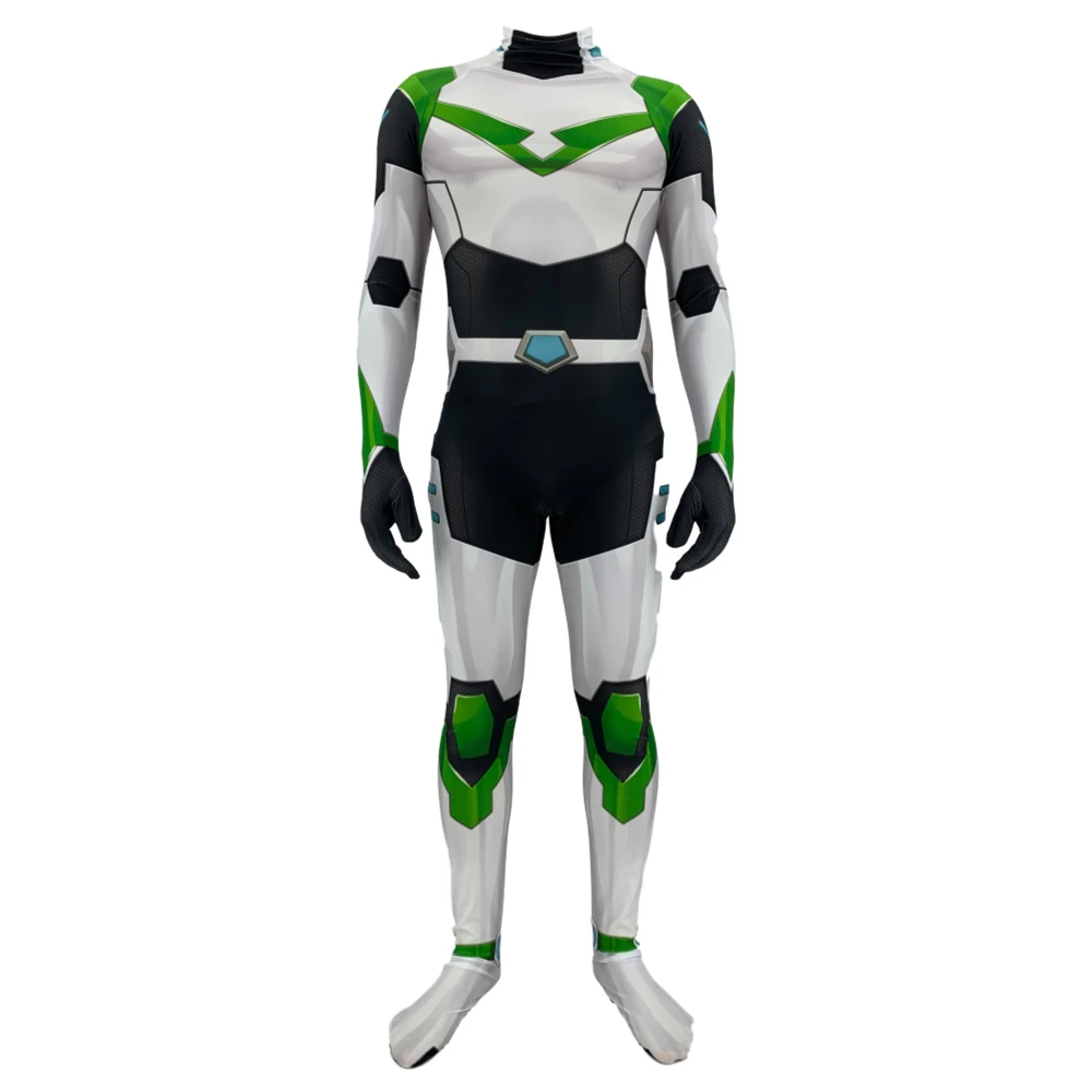 3D печать Для мужчин вольтрон Легендарный Защитник Косплэй костюм героя зентай