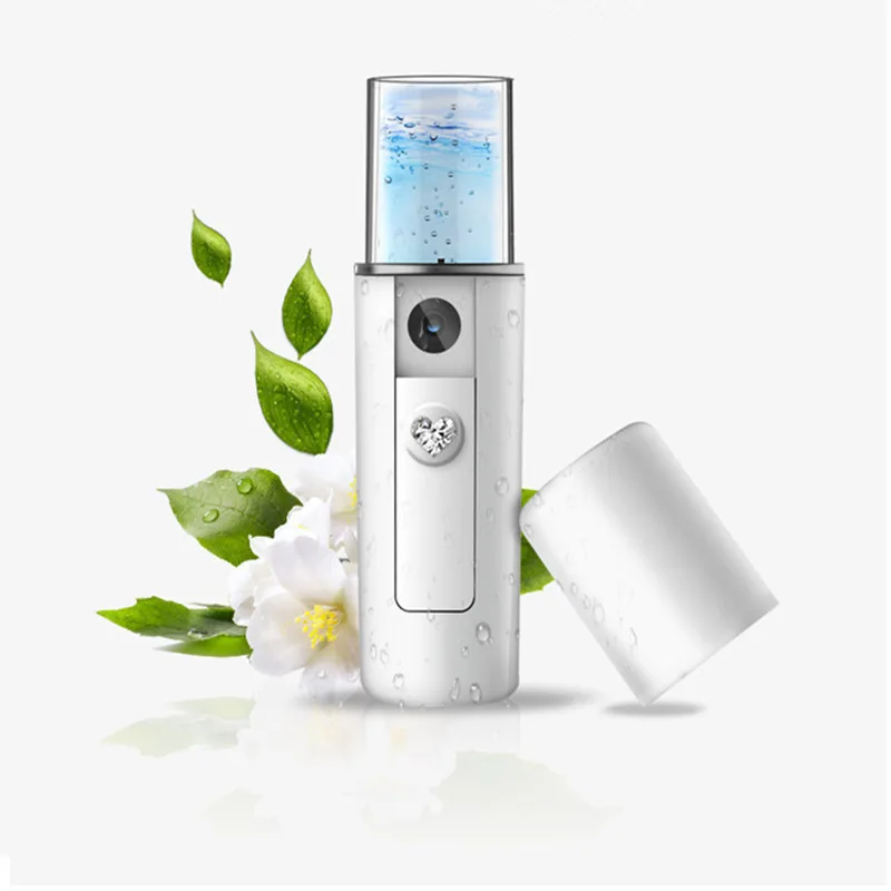 

Facial Moisturizing Beauty Instrument USB Charging Portable Nano Mist Spray Handy Atomization Mister Device Face Steamer Tool