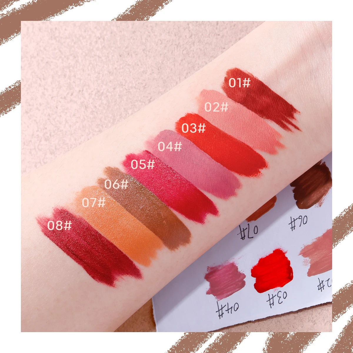 

Make-Up Is Not Easy To Fade And Not Easy To Stick To Cup Velvet Matte Matte Lip Glaze Royues