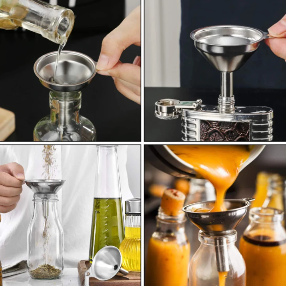 Коническая Воронка Из Нержавеющей Стали 3 шт. загрузочный бункер для масла вина