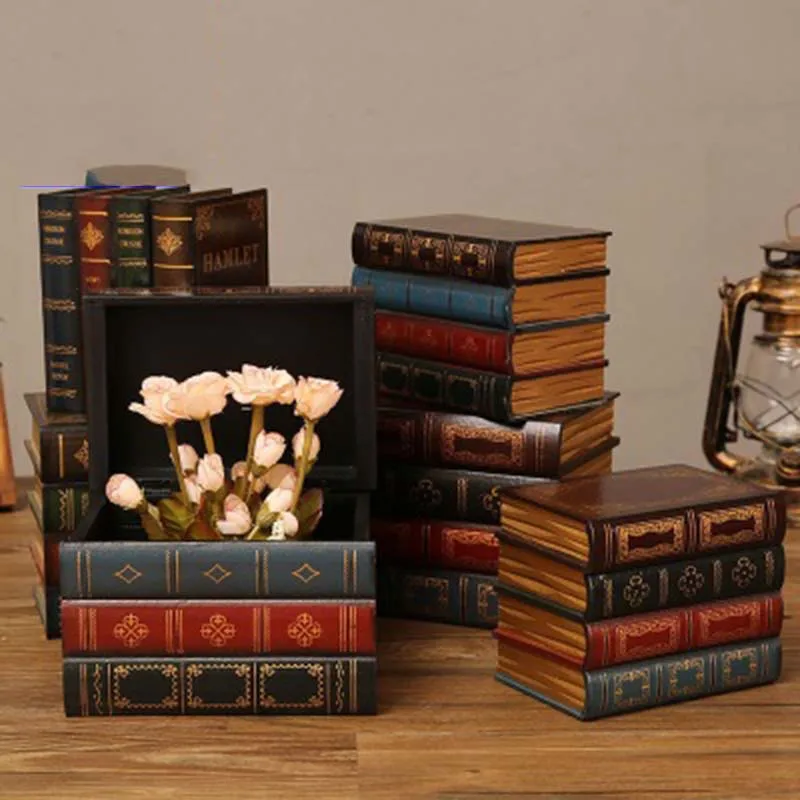 Поддельные книги в скандинавском стиле для украшения дома имитация книг