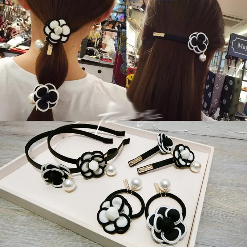 Новинка 2019 головные уборы с цветами камелии для маленьких девочек детские