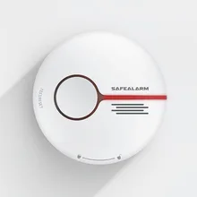 Wifi Smoke Detector Smart Fire Alarm Sensor Security System Smart Life Tuya APP Control Smart Home For Home Kitchen/Store/Hotel