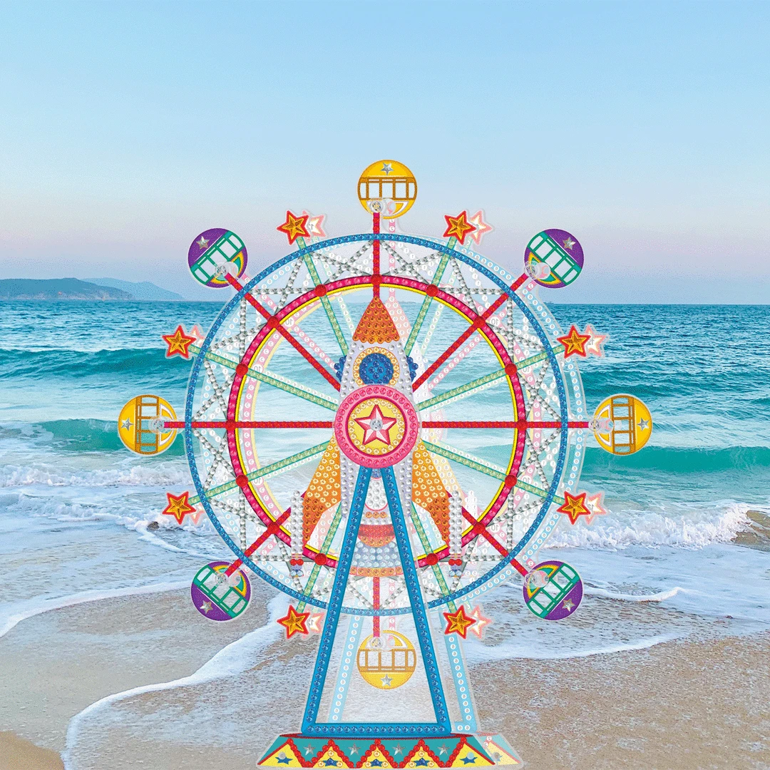 

Ferris вращающийся Diy бриллиант планшетофон пиратский корабль Corsair украшения 5D декоративный ручной работы полный алмаз