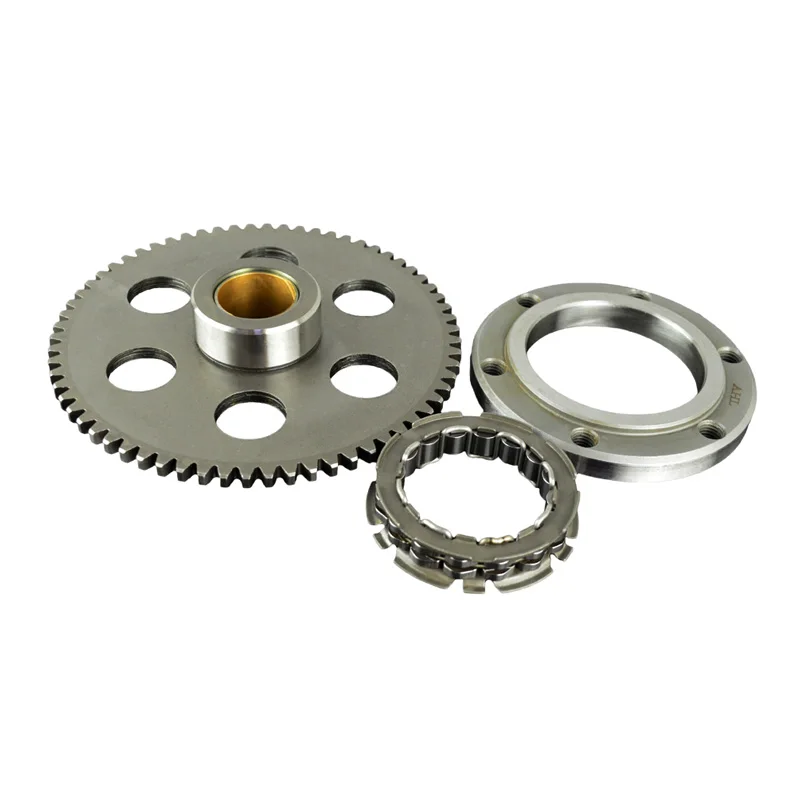 Motorcycle One Way Starter Clutch Gear Assy For Yamaha XV250 Virago 1995-2007 V-star 2008-2015 Route 66 1988-1990