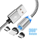 Магнитный кабель USB Type-C 2.4A мобильный телефон для быстрой зарядки для Honor 8X 20i 10i 8A Y5 Y6 Pro Y7 Prime Y9 P Smart + 2019 Enjoy 9s