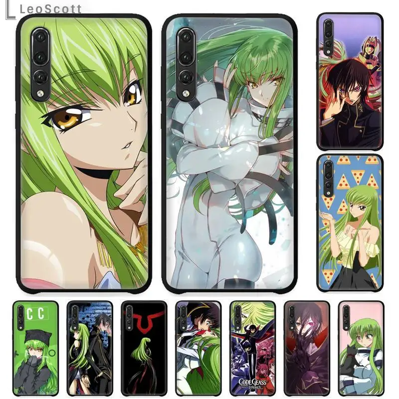 

Code Geass Anime Phone Case For Huawei honor 10 i lite 8x P 20 30 40 lite pro smart 2019 nova 5t mate 20 pro coque