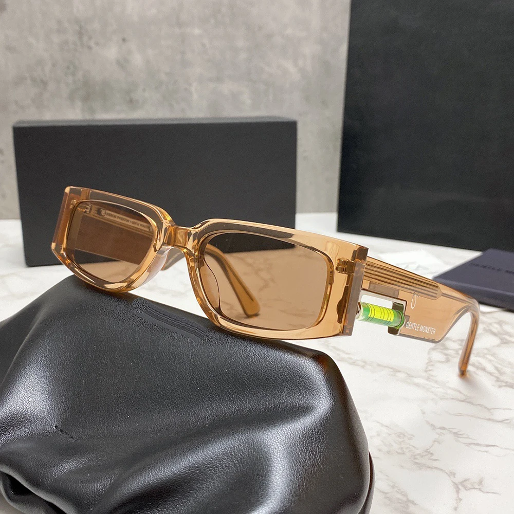 

2021 GM New fashion Square Polarized men Women Sunglasses Gentle Heron Retro Lady Acetate UV400 Sun Glasses With original box
