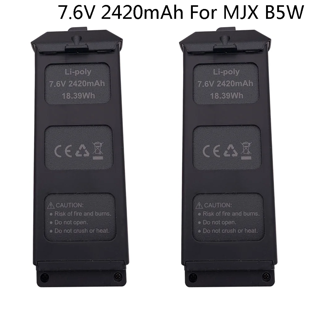 Литий полимерный аккумулятор для MJX B5W 4K бесщеточный GPS RC Дрон запасные части 7 6 В