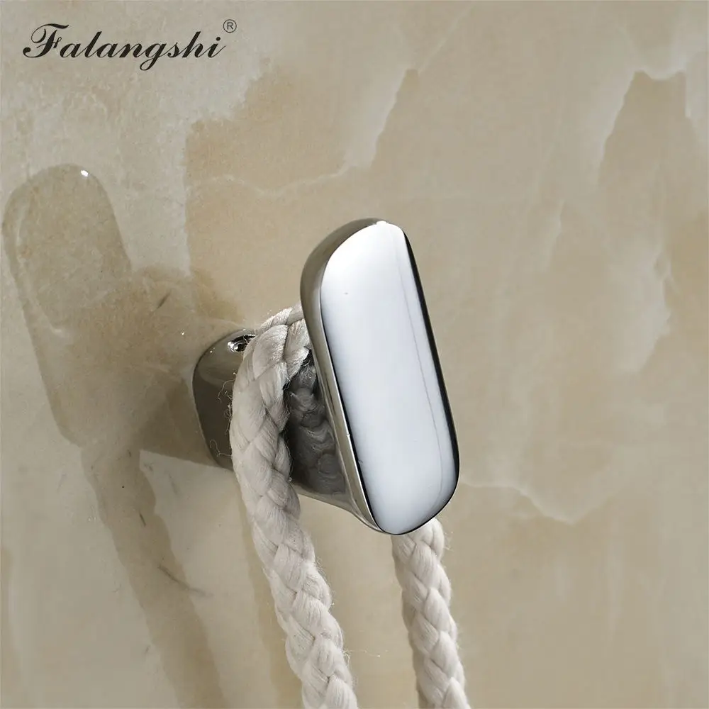 Крючок для халата Falangshi медная латунная вешалка одежды полотенец устойчивый к