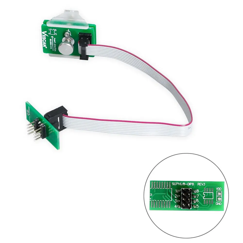 Адаптер VXSCAN 8Pin с чипом 95128/95256 Противоугонный адаптер для чтения данных BMW VDI Prog/CG Pro