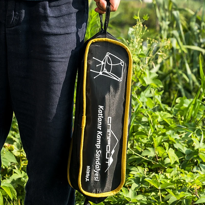 en Ucuz CAMPOUT Taşınabilir Kamp Plaj Sandalyesi Hafif Katlanır Balıkçılık Açık Kamp Açık Ultra Hafif Sandalyeler