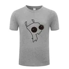 Забавная хлопковая Футболка Invader Zim Dog Slim в стиле ретро, мужские летние футболки с коротким рукавом и круглым вырезом, топы, футболки