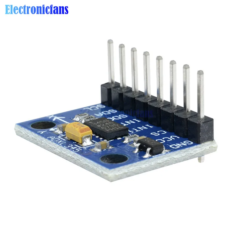 GY 291 ADXL345 3 осевой цифровой датчик гравитации модуль ускорения наклона для Arduino|sensor
