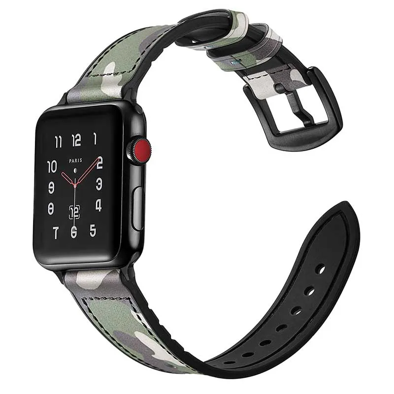 Ремешок из натуральной кожи для Apple Watch 38 мм 40 42 44 Series 4 3 2 1 IWatch|Ремешки часов| |