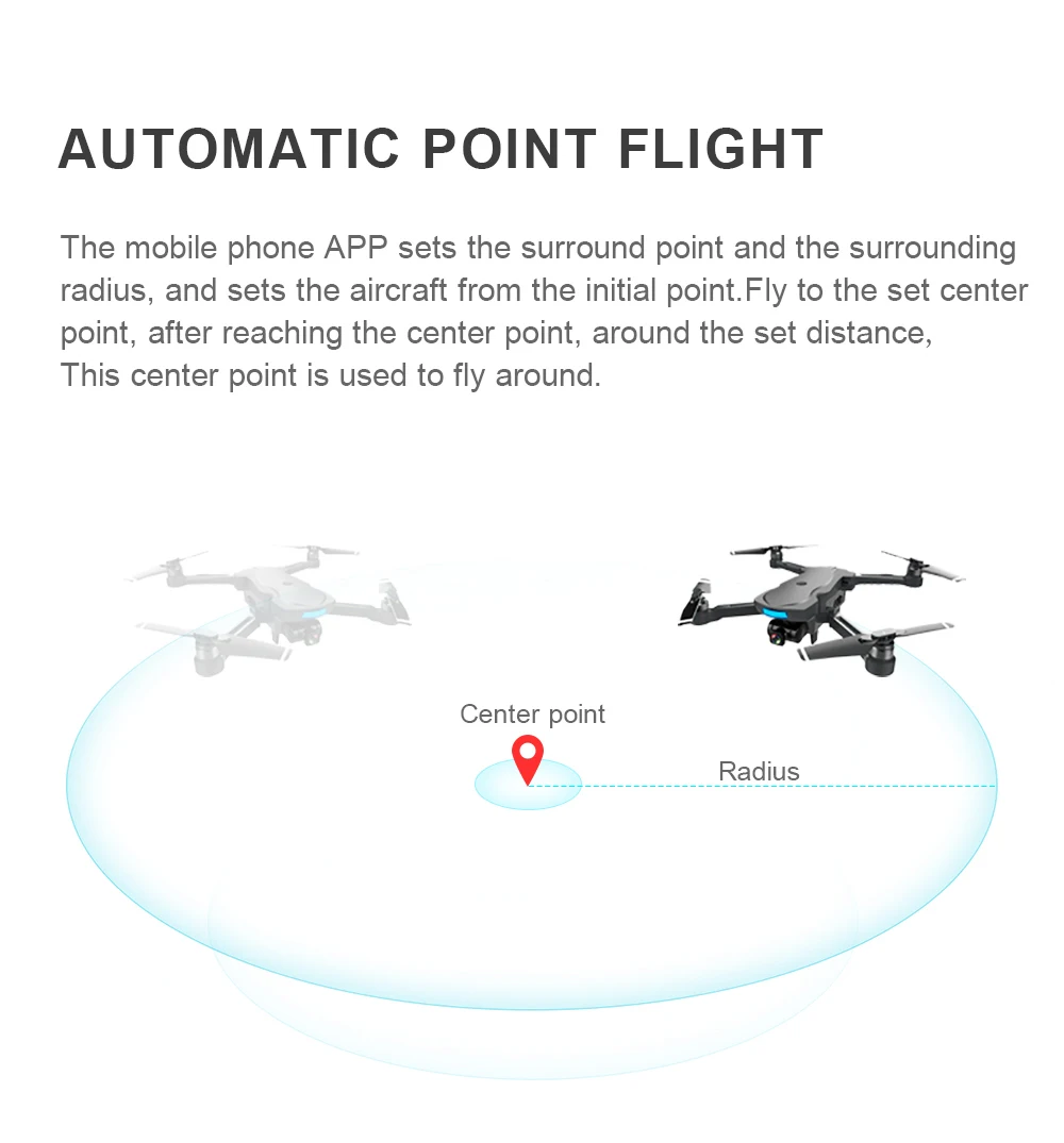 OTPRO Дрон 4K gps Дрон WiFi fpv Квадрокоптер бесщеточный мотор сервопривод камера Интеллектуальный обратный Дрон с камерой игрушки VS X9