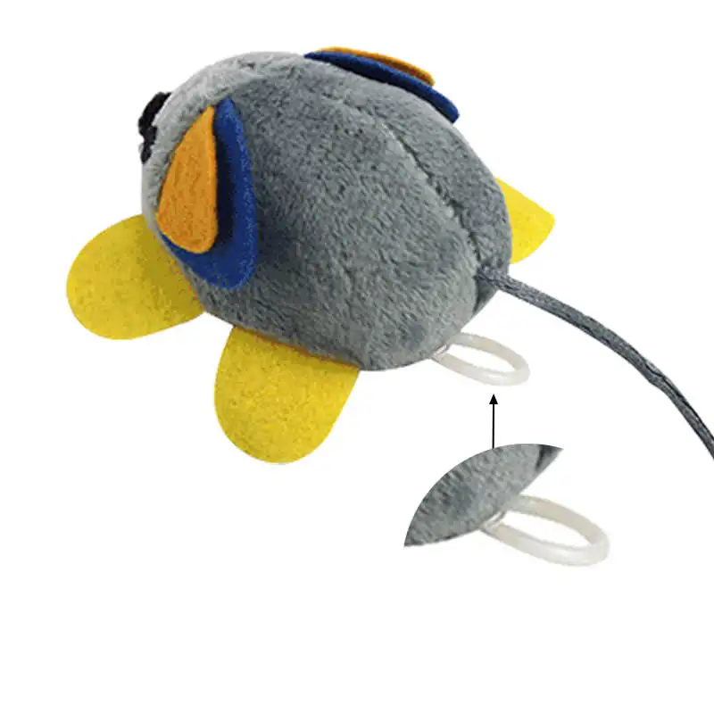 Игрушка для кошек плюшевая смешная Толстая мышка игрушка удобные интерактивные