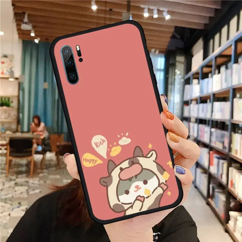 

Animal Restaurant app lloro Phone Case For Huawei P9 P10 P20 P30 Pro Lite smart Mate 10 Lite 20 Y5 Y6 Y7 2018 2019