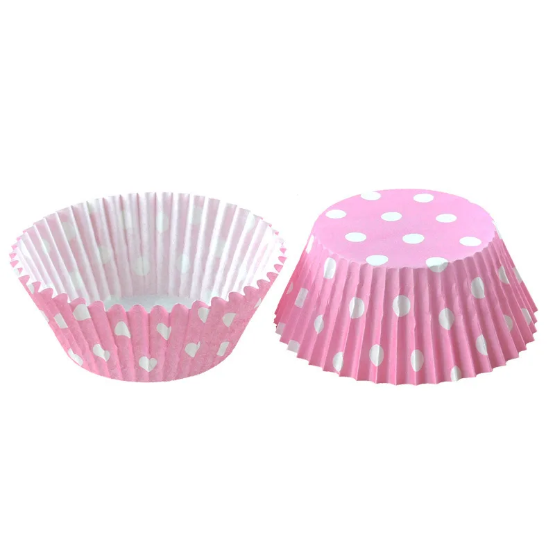 100 шт Красочные Бумага торт форма для порционного кекса выпечки кексов коробка