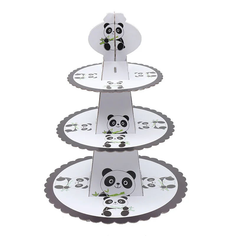 Панда для дня рождения Фольга воздушные шары День украшения детские бамбуковые