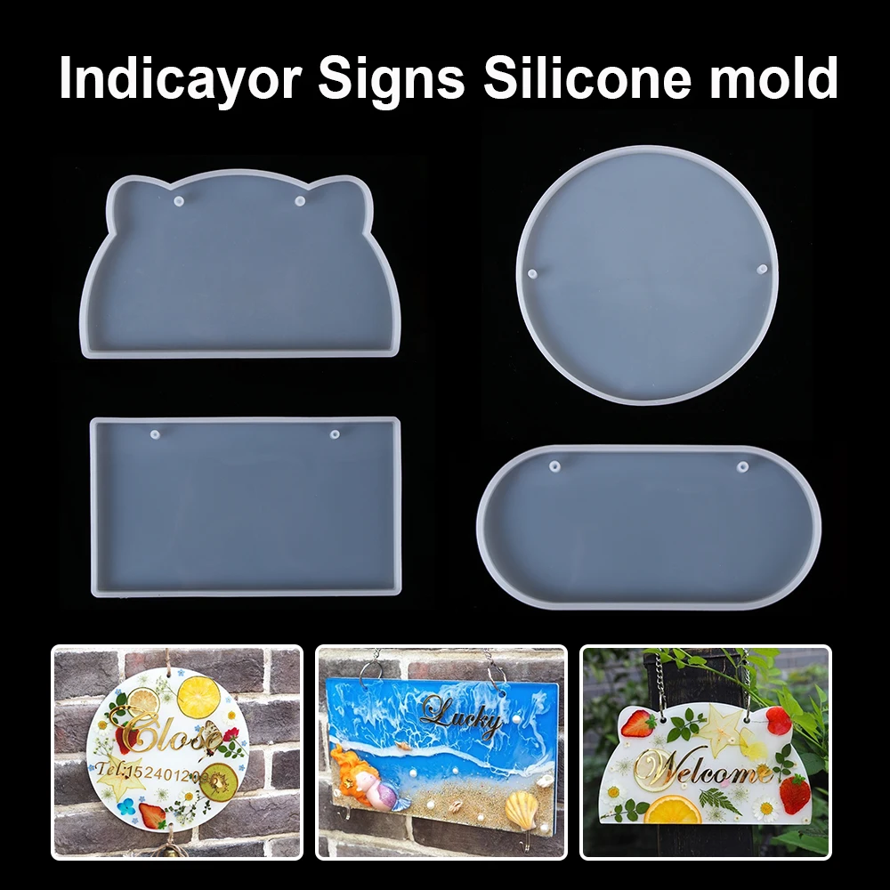 2020 Новые прозрачные силиконовые знаки индикаторы приглашает карта эпоксидная