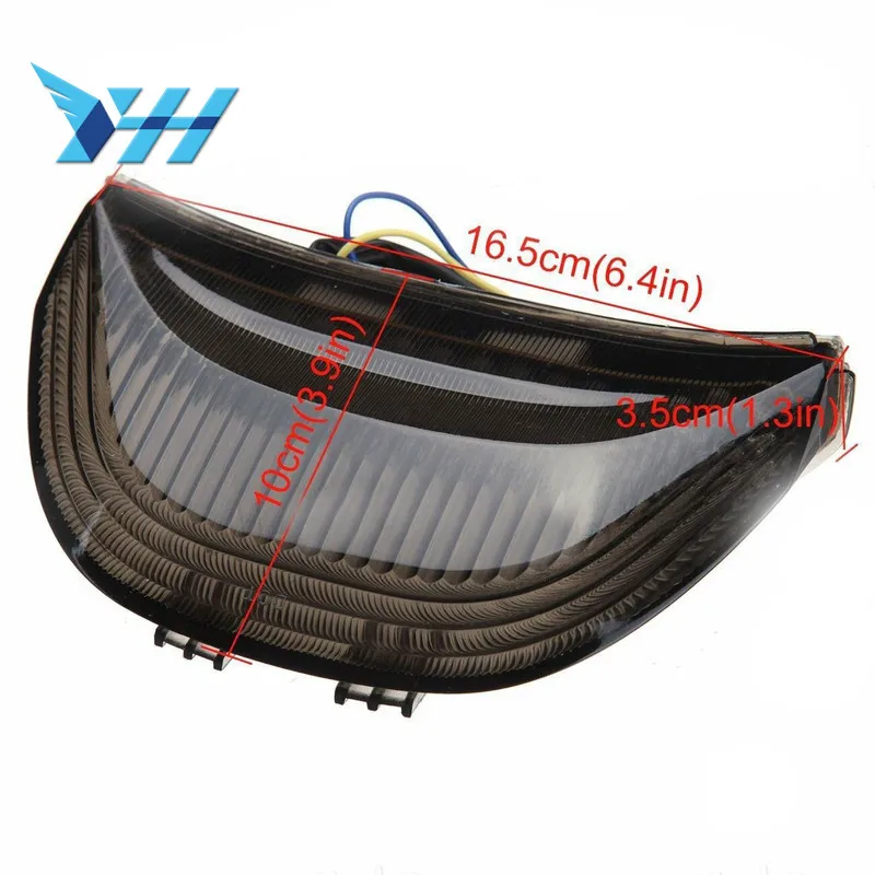 Интегрированный Светодиодный Стоп задний фонарь поворотники для Honda CBR 600 RR CBR600 2003