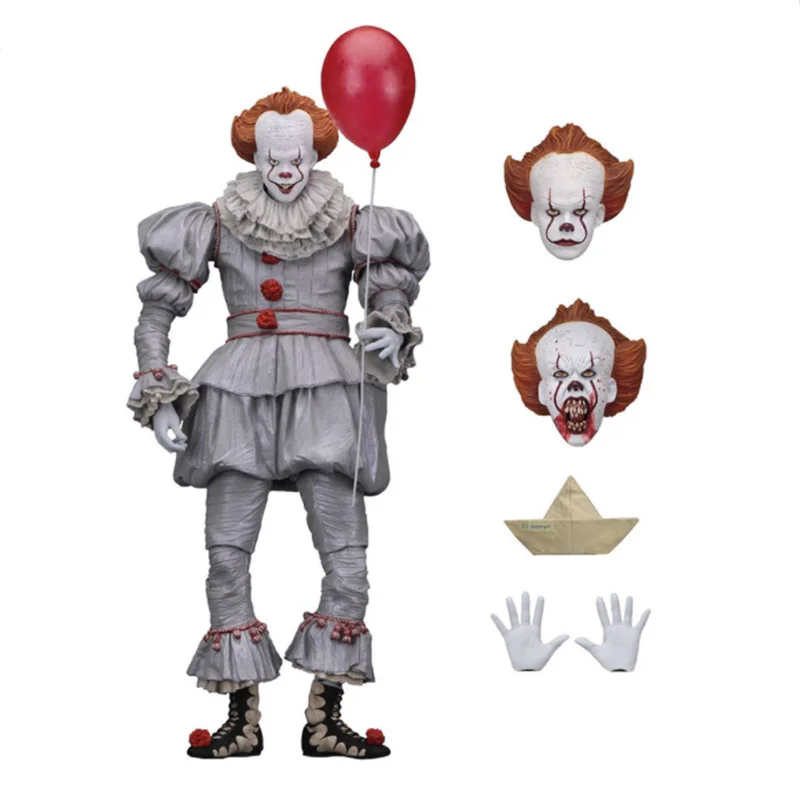 

Экшн-фигурка NECA Stephen King's фильма из ПВХ, Коллекционная модель, игрушка, Рождественский подарок на день рождения для детей, 18 см