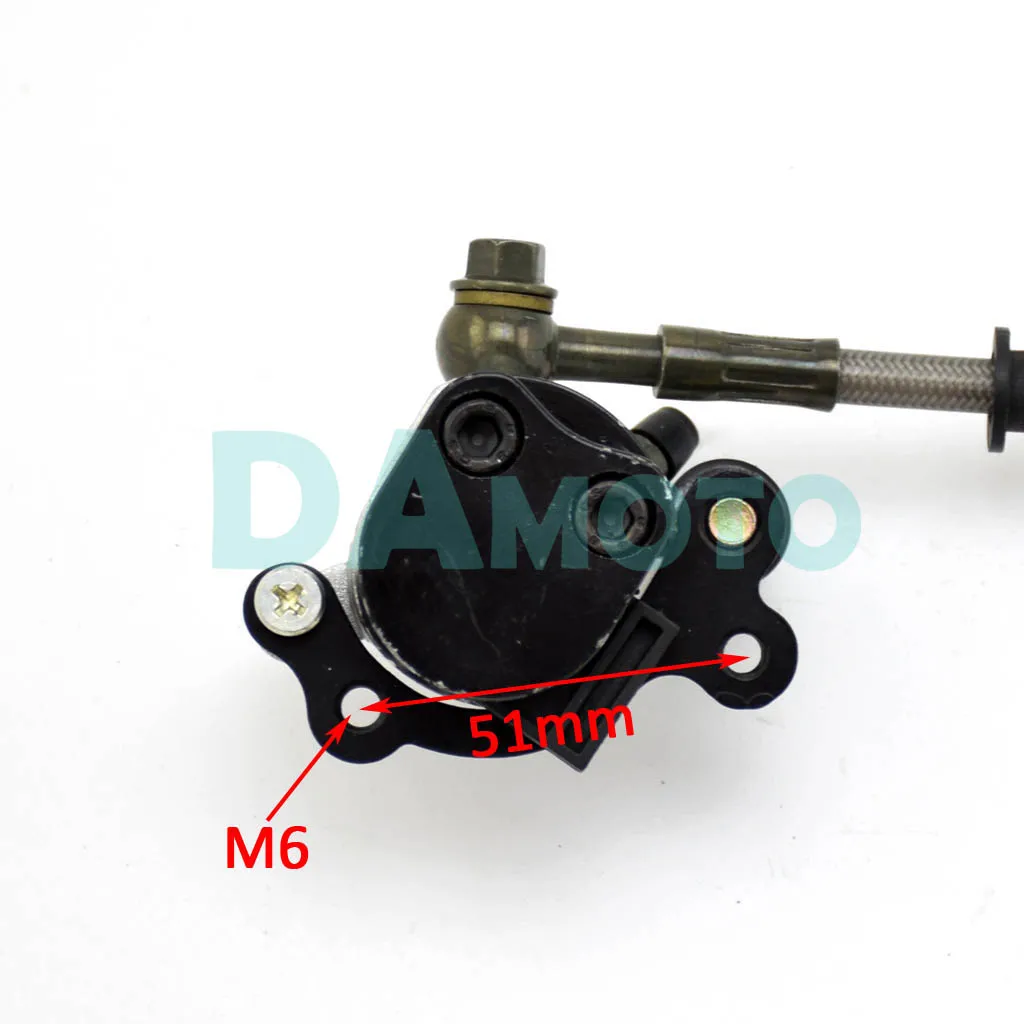 Гидравлический передний дисковый тормозной суппорт системы колодки для 110cc 150cc PIT