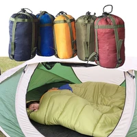 practical leak proof dust proof compression sleeping bag carrier for picnic sleeping bag carrier hammock storage bag