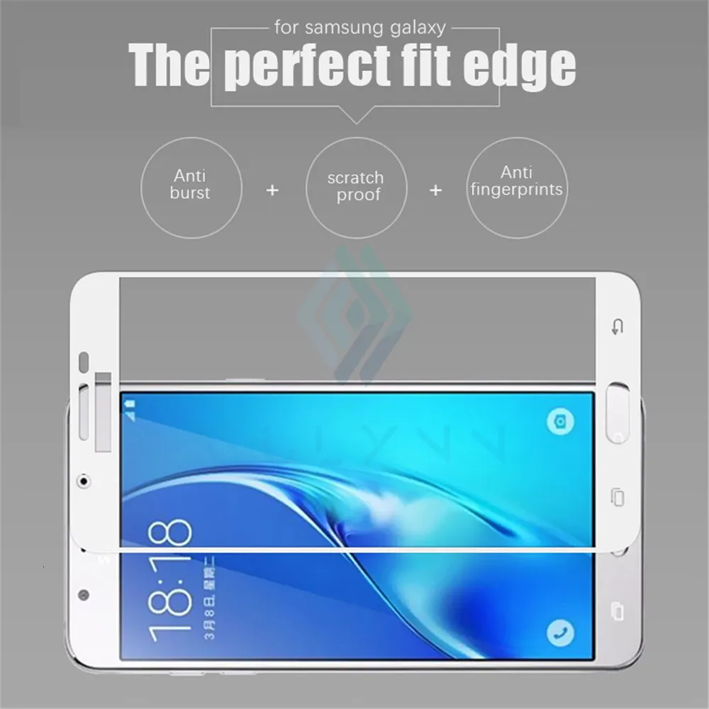 3D защитное полное покрытие из закаленного стекла для Samsung Galaxy A3 A5 A7 A6 A8 Plus Защитная пленка для экрана для J2 J4 Core