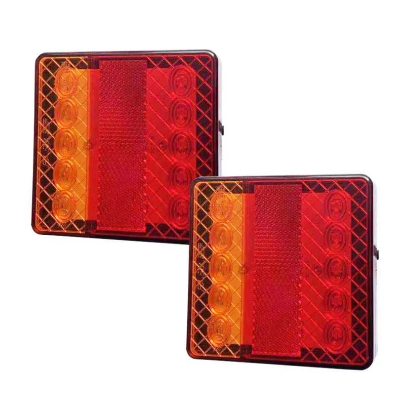 Водонепроницаемый светодиодный задний фонарь с поворотником 2 шт. 12 В | Спорт и