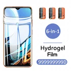 Гидрогелевая пленка для Xiaomi Redmi 9 T, Защитная пленка для экрана и объектива камеры Redmi9T, 9 T, T9, J19S